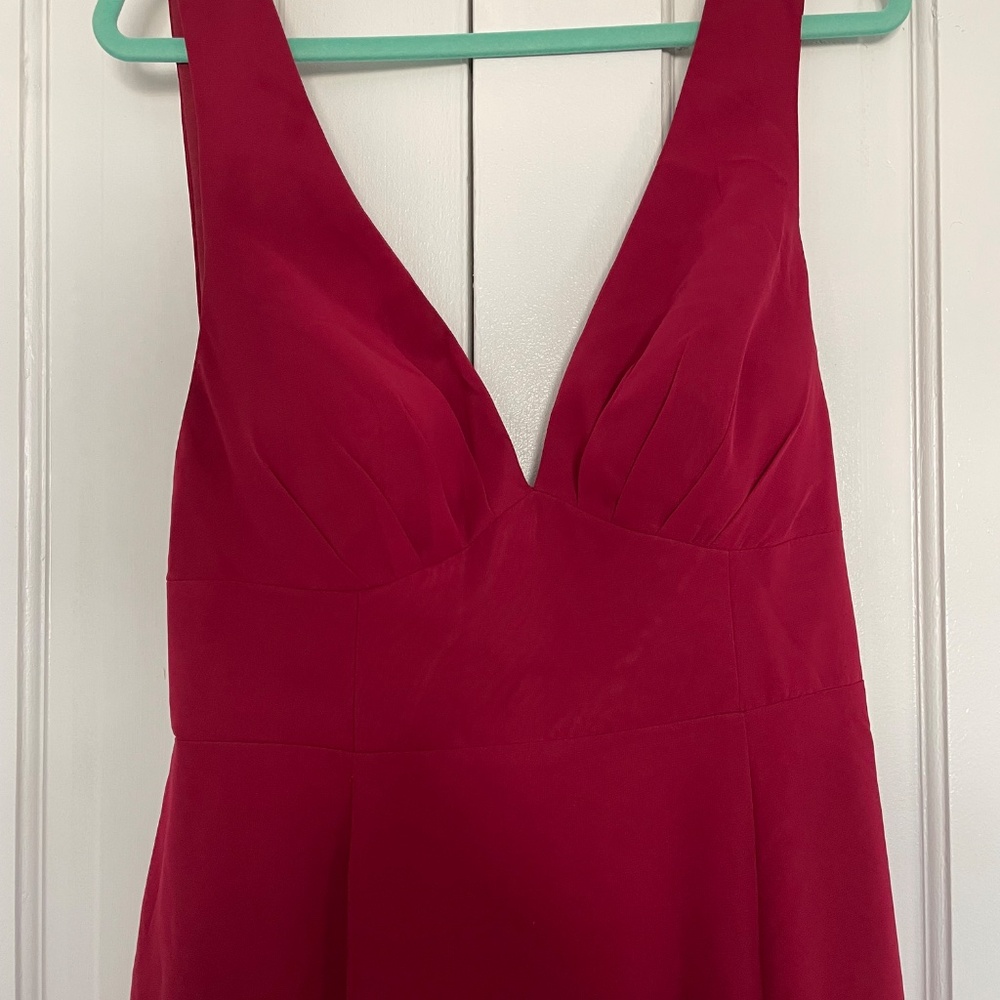 Azazie Red Maxi Dress - Picture 2 of 5